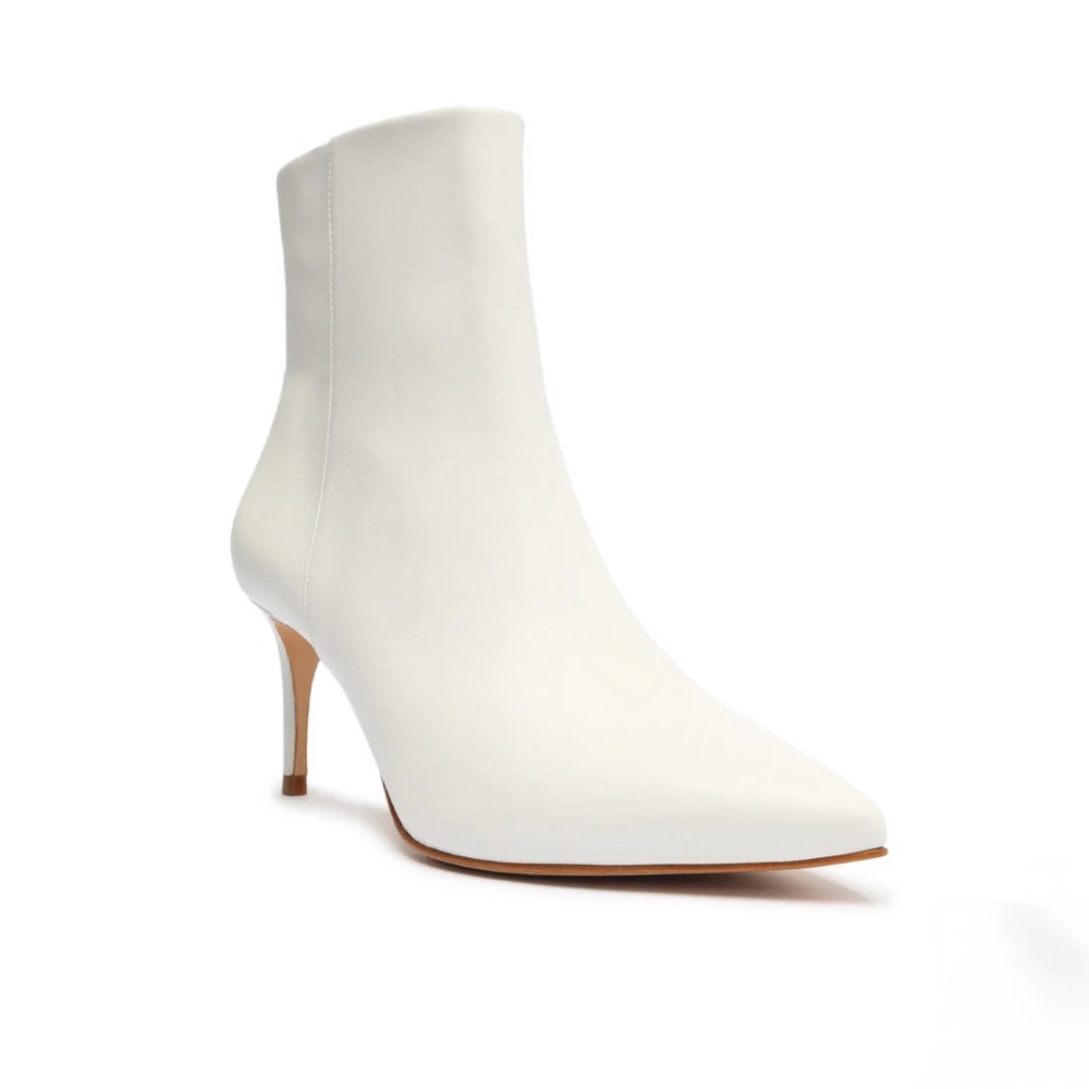 Schutz Mikki Mid Leather Bootie